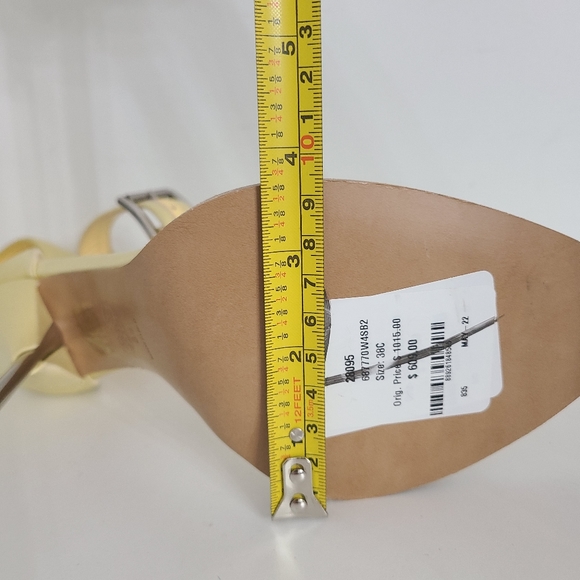 Alexander Mcqueen Yellow Strap Heels - Picture 9 of 11